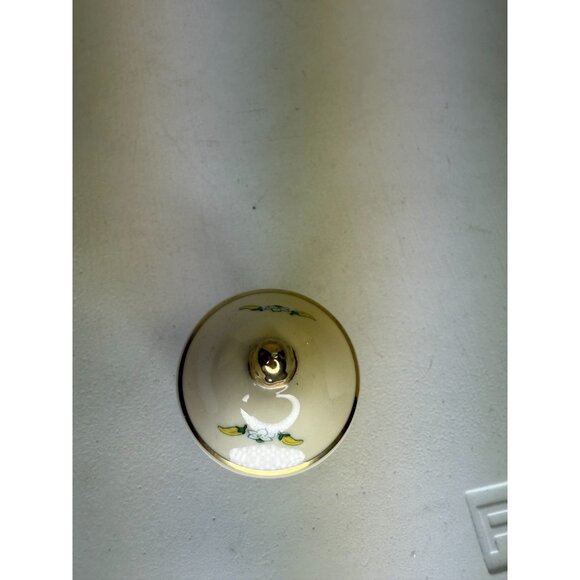 1992 THE LENOX SPICE GARDEN Fine Porcelain CHILI Jar & Lid REPLACEMENT - Picture 7 of 9